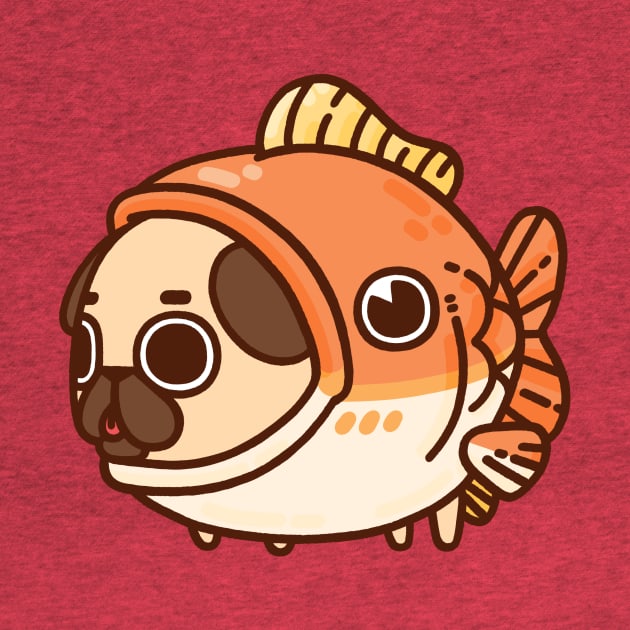 Fish Puglie by Puglie Pug 